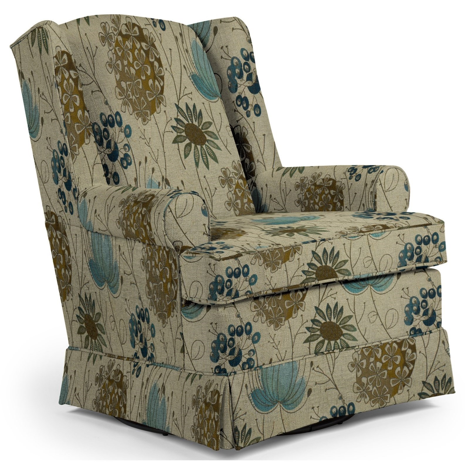 Roni shop swivel glider